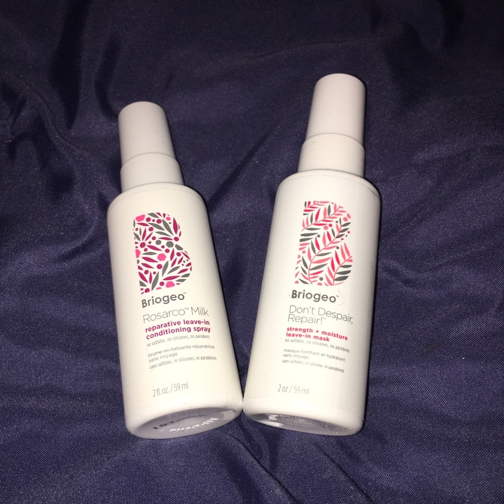 Leave in hair products